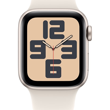 Apple Watch SE (2024) 40 mm Cell M/L - Starlight Aluminium Sport Band