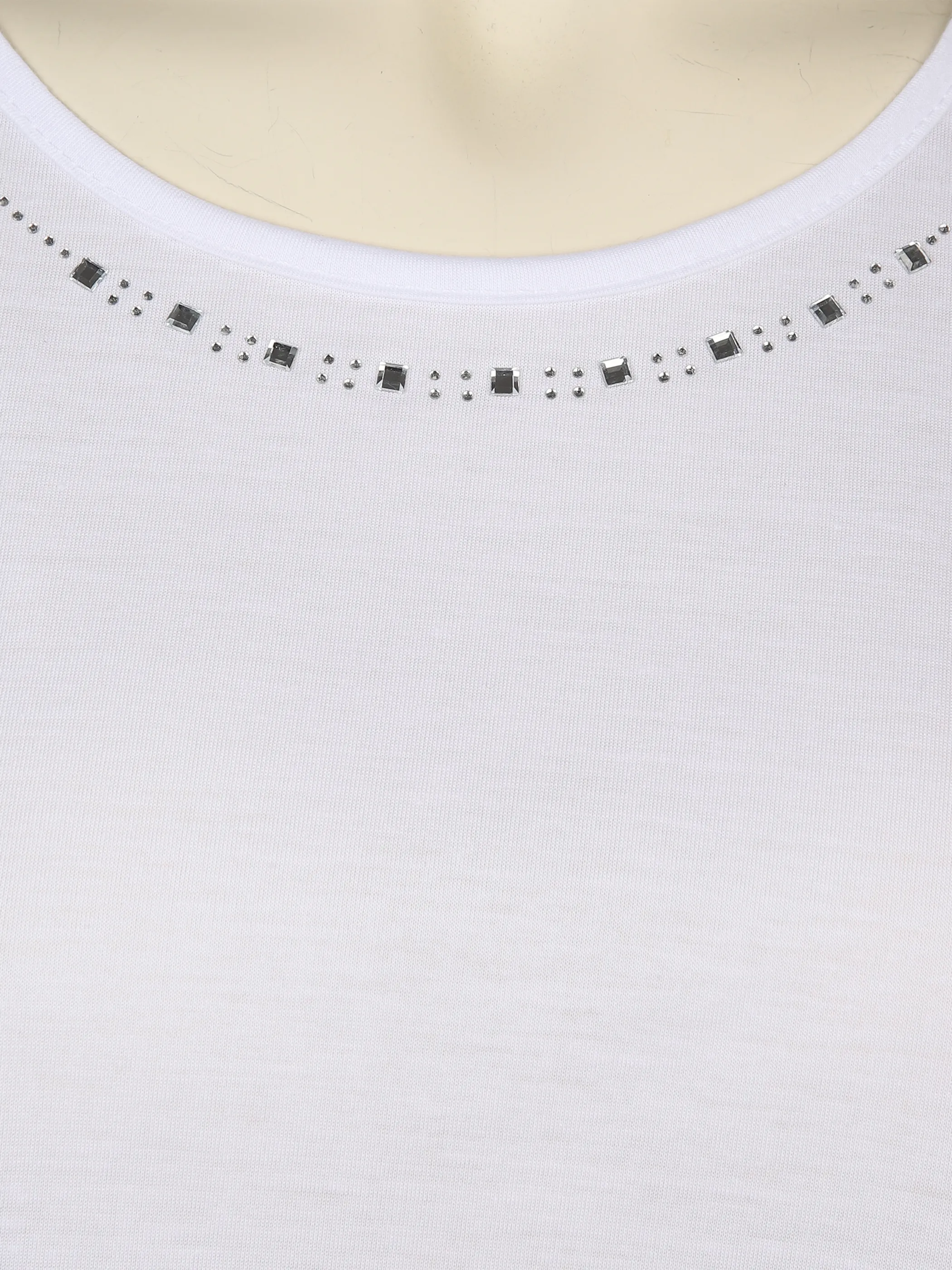 Große Größen Shirt mit Glitzersteinchen