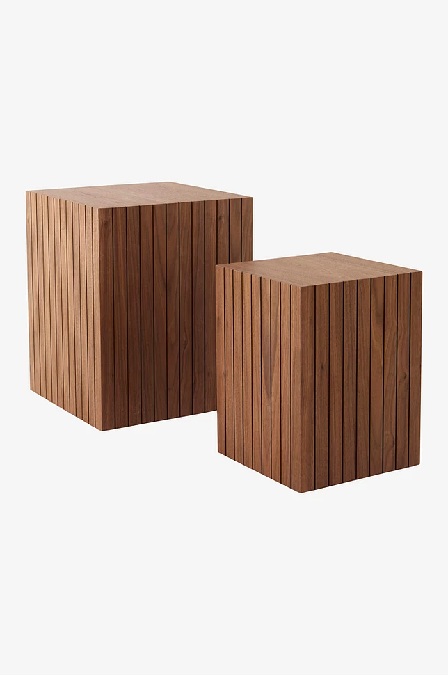 PALANZO sidebord 2-pakke 30x30 cm 40x40 cm