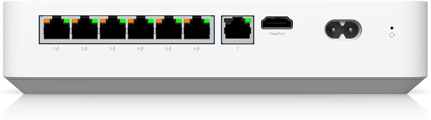Gravador NVR Ubiquiti Instant 6 Canais 4K PoE Branco - UNVR-INSTANT
