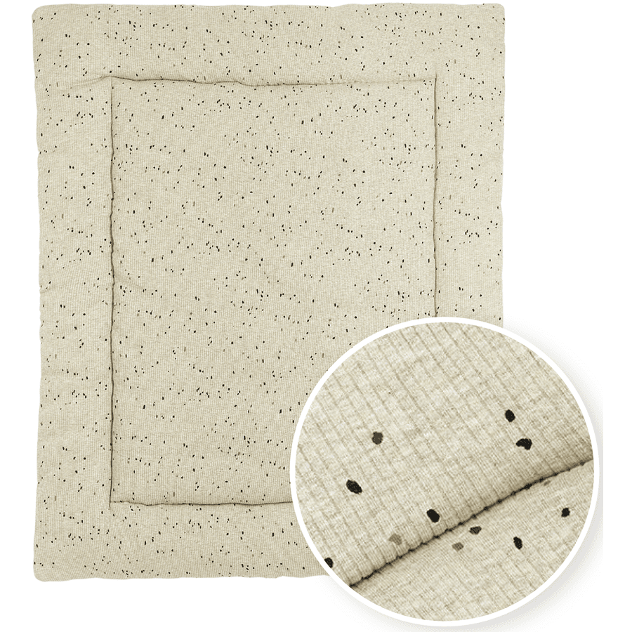 MEYCO Laufgittereinlage Rib Mini Spot - Sand Melange - 80 x 100 cm