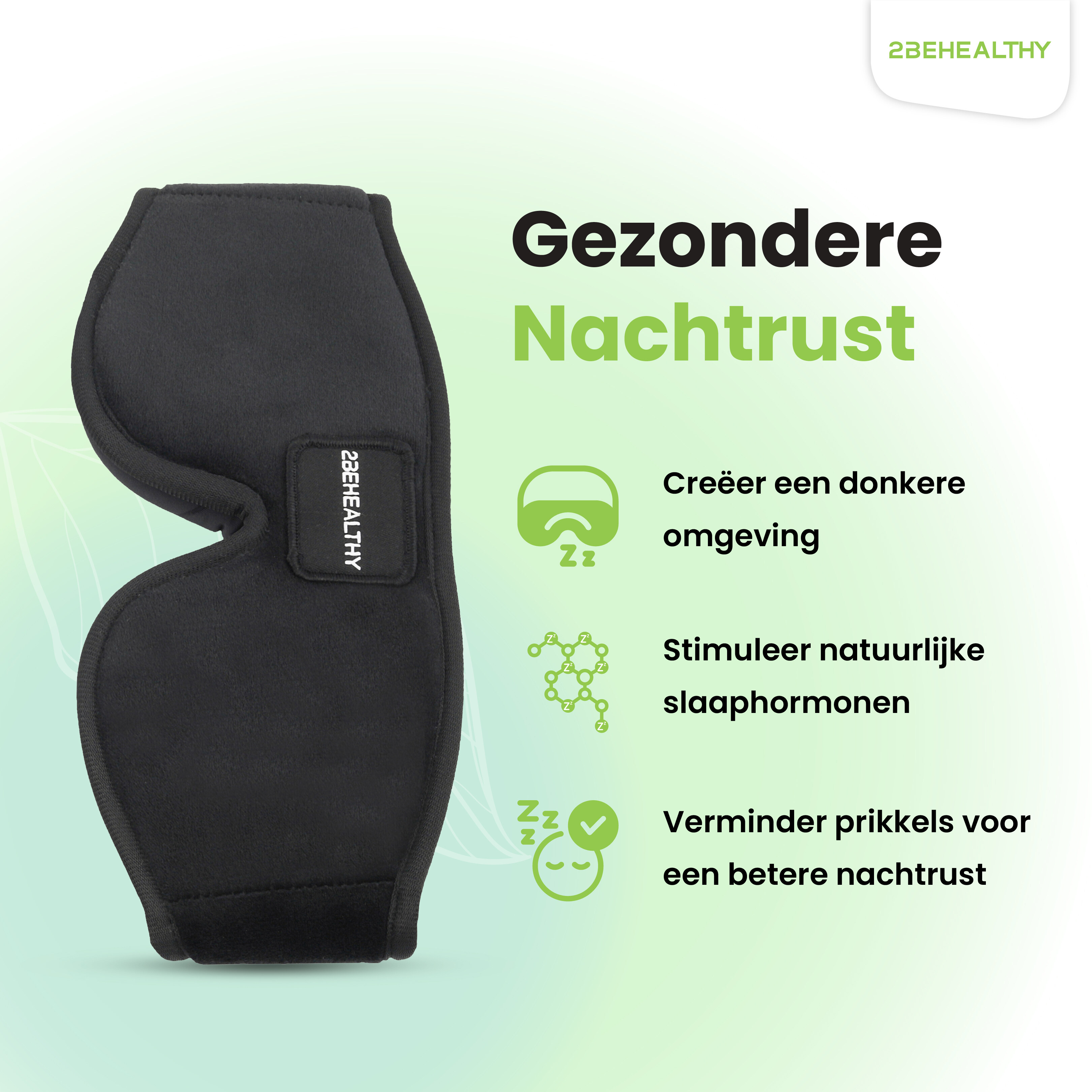 2BEHEALTHY 3D slaapmasker