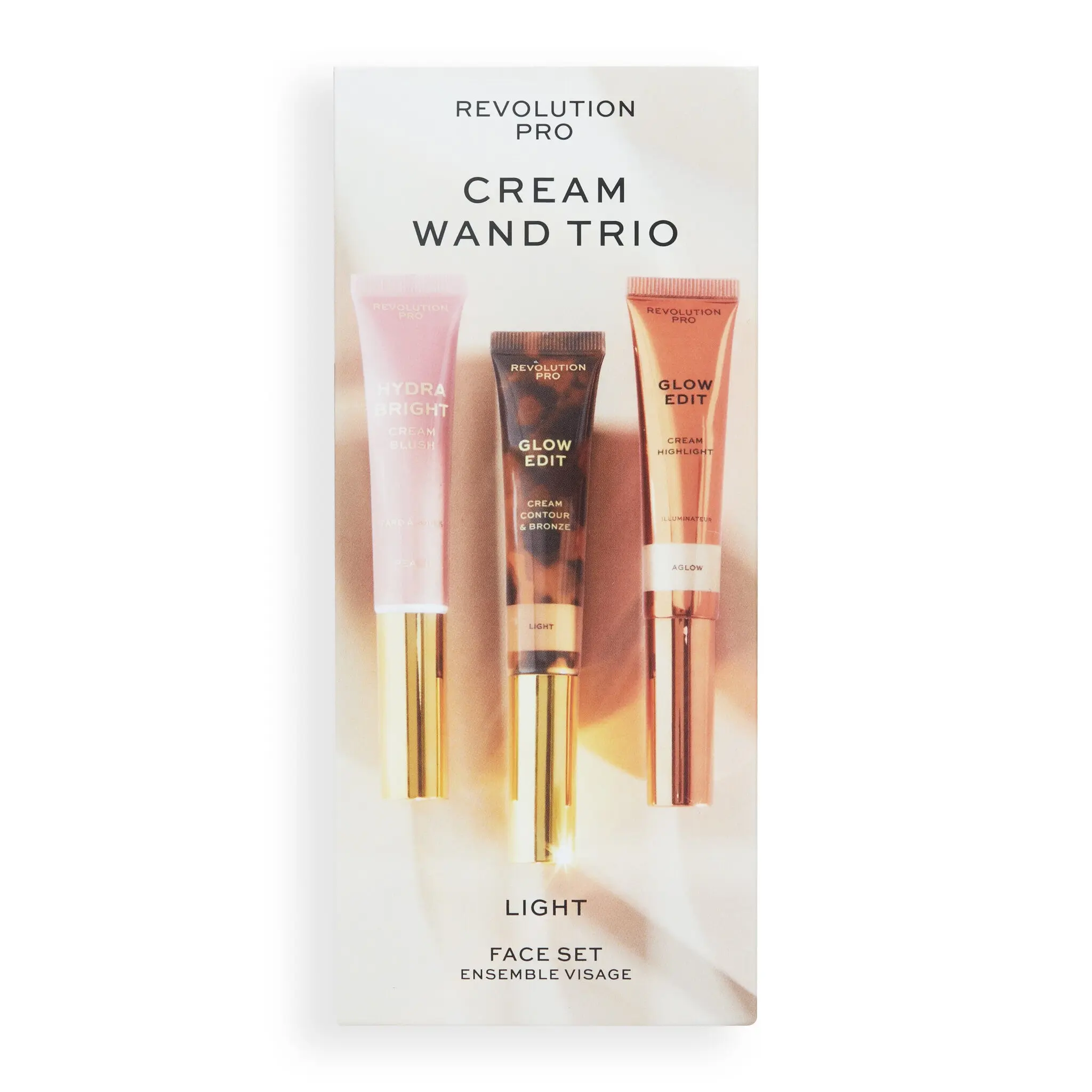 Cream Face Wand Trio Light