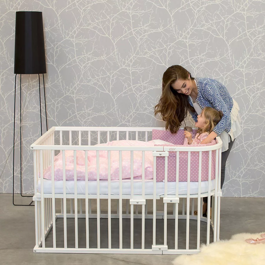 babybay Umbausatz Kinderbett Maxi weiß