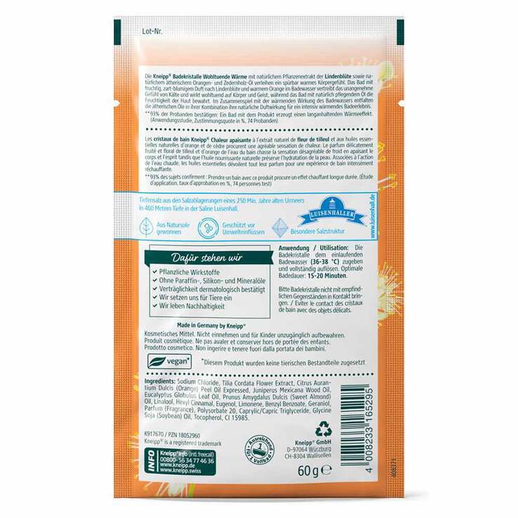 Kneipp Badekristalle Wohltuende Wärme, 60 g