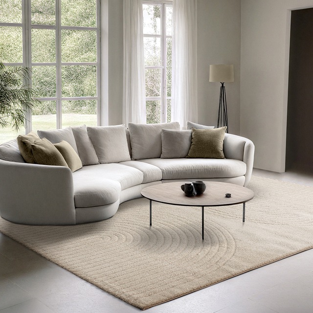 the carpet Teppich »Elisa« rechteckig 12 mm Höhe moderner Wohnzimmer Teppich weicher Flor