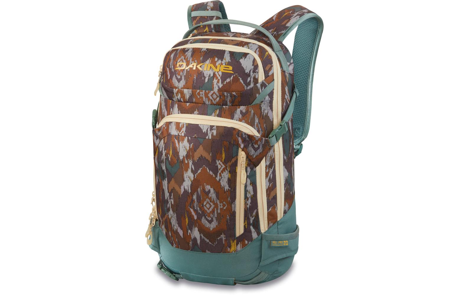 Rucksack Heli Pro 20 l, Camouflage<br>Leichter Ski- und Snowboardrucksack
