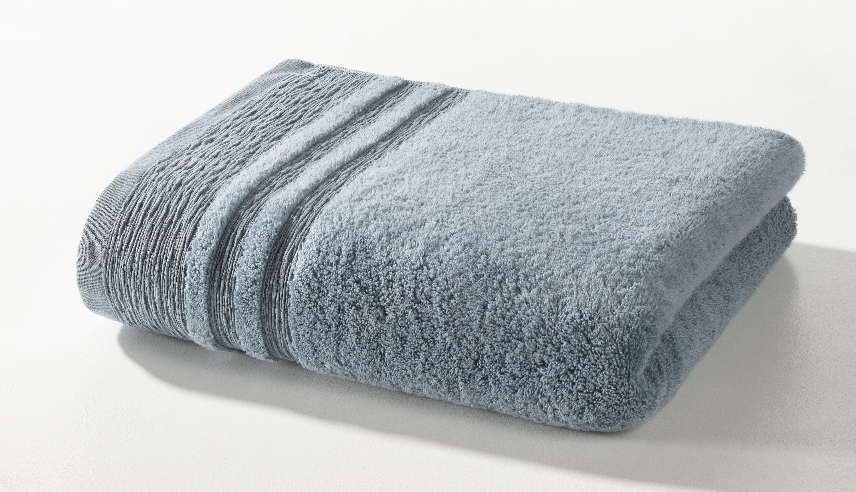 Duschtuch rauchblau