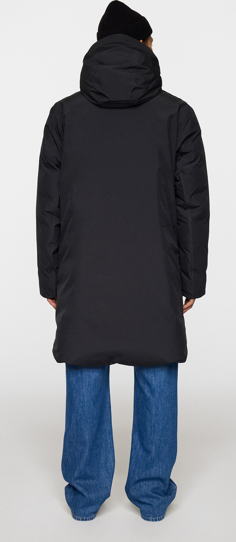 Alon Down Parka Herre Black