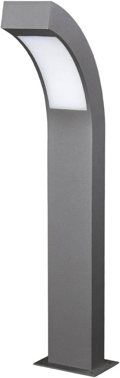 Lucande LED Sockelleuchte, Wegeleuchte außen Höhe: 60 cm Sockellampe Garten spritzwassergeschützt IP54 4,2W Aussenleuchte