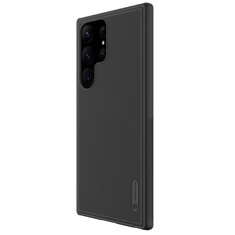 Samsung Galaxy S23 Ultra 5G Hardcase Schutzhülle Grip Design - Schwarz