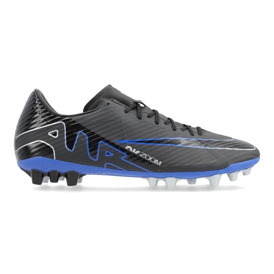 Nike Air Zoom Mercurial Vapor 15 Academy AG Shadow - Noir/Chrome/Bleu