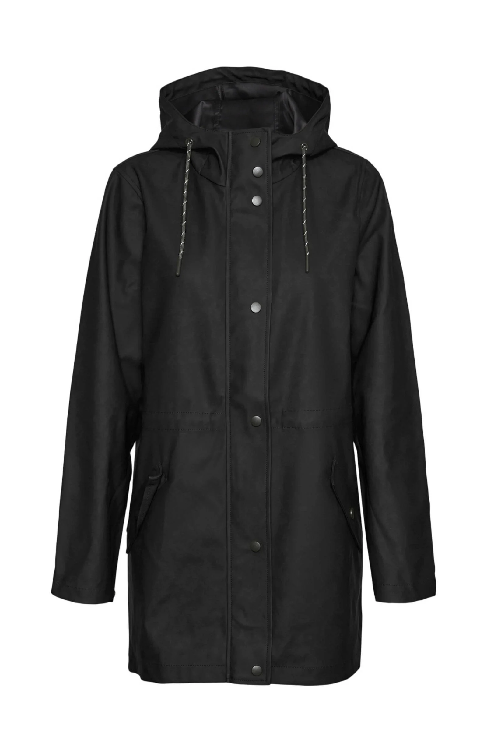 VERO MODA VERO MODA coated tall jas VMMALOU  zwart