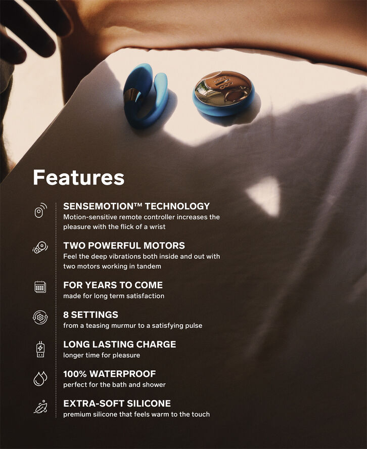 LELO Tiani Duo Vibrator til par Sort