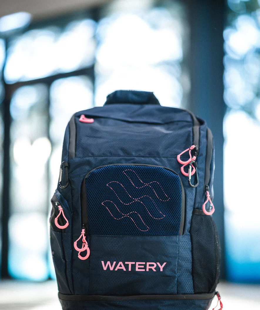 Watery svømmetaske - Raider Pro 45L - Lilla/lyserød