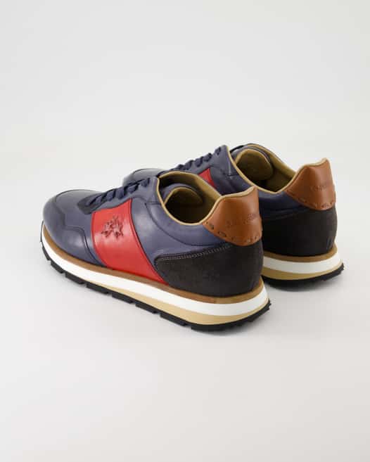 La Martina LFM242.070.4100 Sneaker in Blau