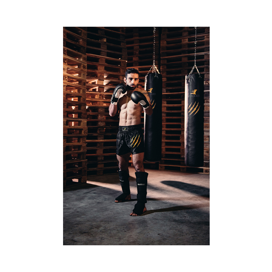 Bruce Lee Allroundboxhandschuhe, M