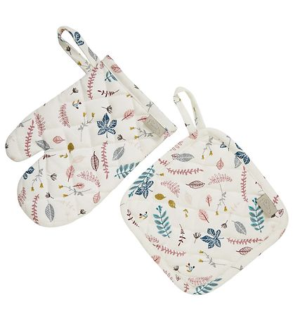 Cam Cam Topflappen & Topflappen - Pressed Leaves Rose