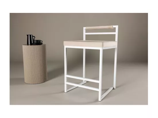 Chaise de Bar en Velours 