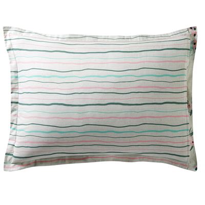 Linge de lit motif paons et feuillage - BECQUET CRÉATION
