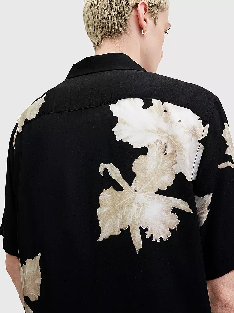 ALLSAINTS Hemd LACHAISE schwarz