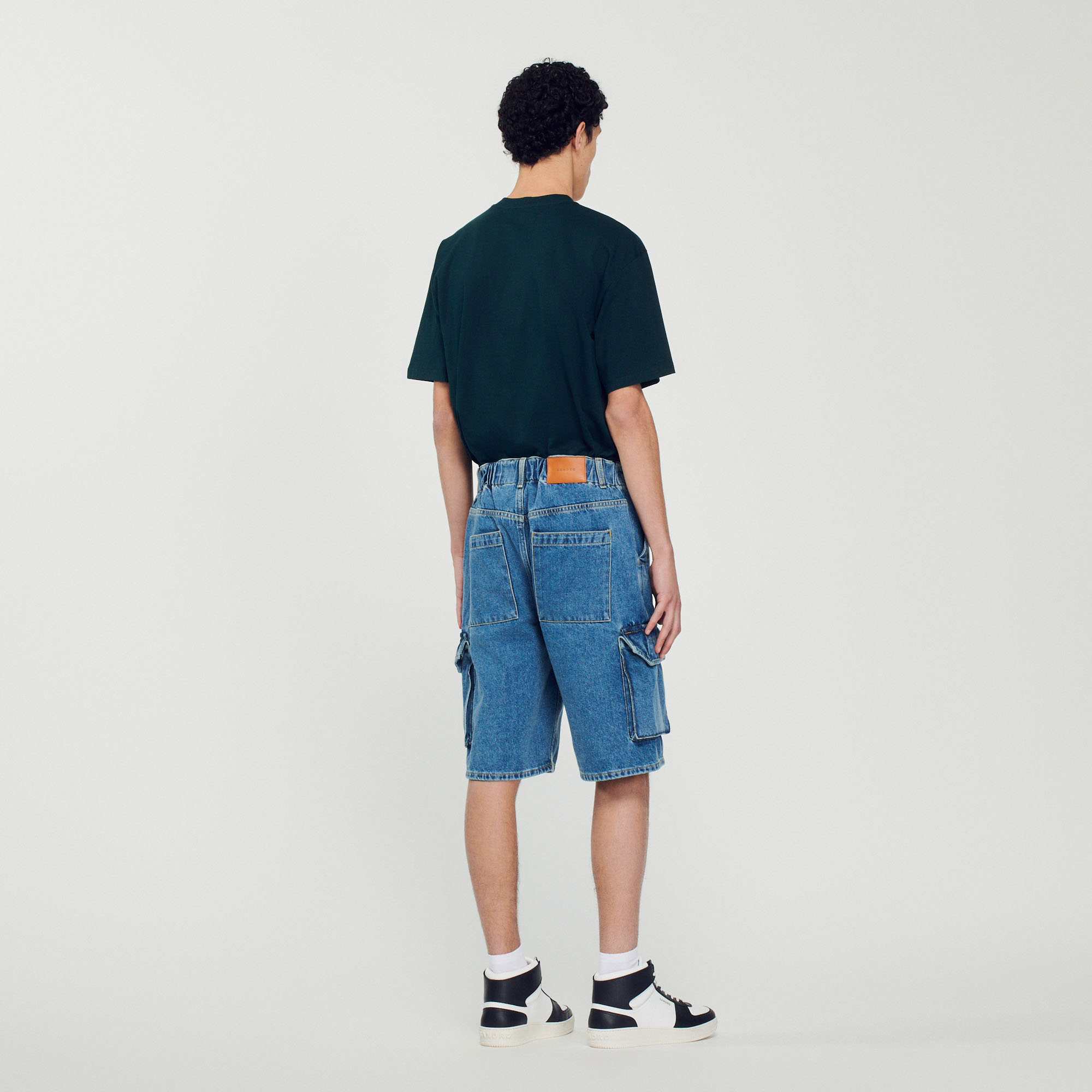 Short baggy en denim
