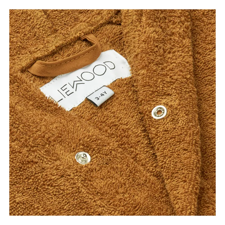 Liewood Peignoir Lily en éponge de coton bio | Caramel