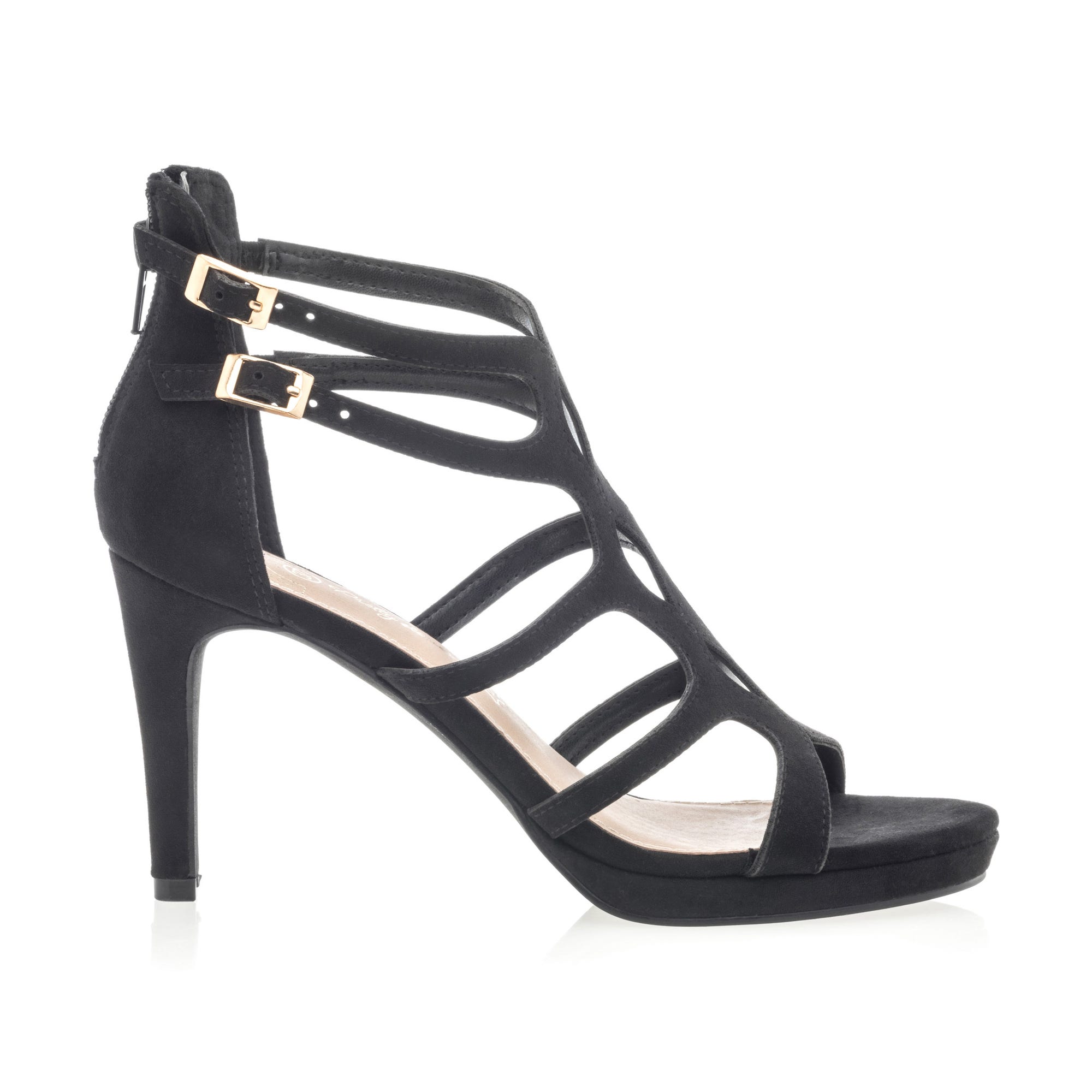Nu-pieds à talon Femme noir