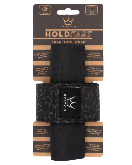 Peatys Holdfast Trail Tool Wrap Nightrider Black