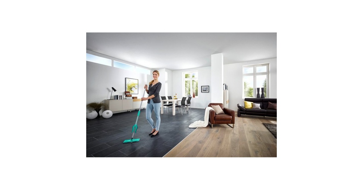 LEIFHEITPicobello S micro duo dweil vloerwisser  (Turquoise/aluminium)