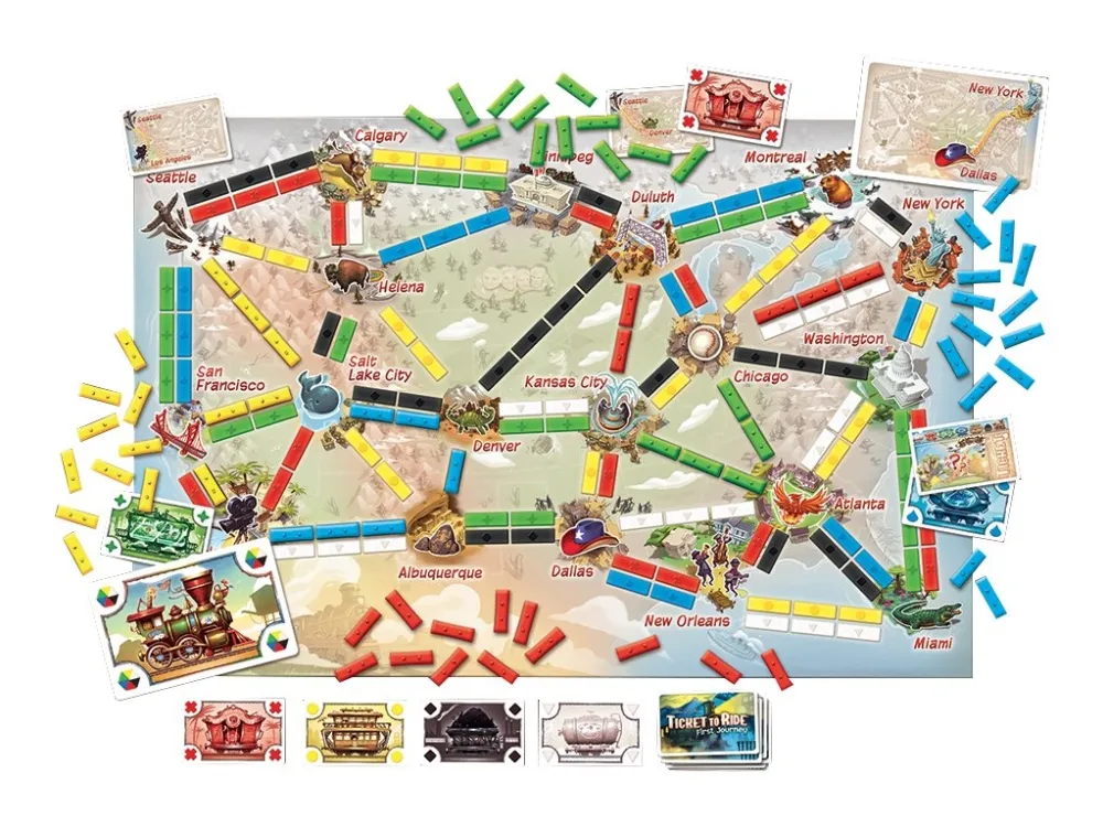 Ticket to Ride First Journey