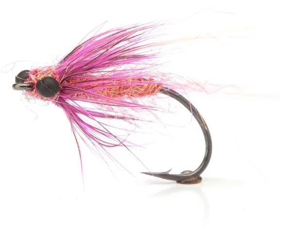 Unique Flies Glimmerfluen Pink Str. 6 Pink