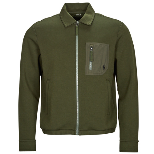 Polo Ralph Lauren - BLOUSON ZIPPE EN DOUBLE KNIT TECH Kaki