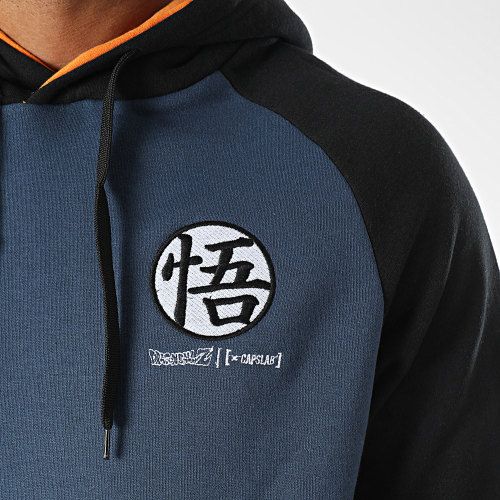 Sweat Capuche Kameha Bleu Marine Noir Blanc