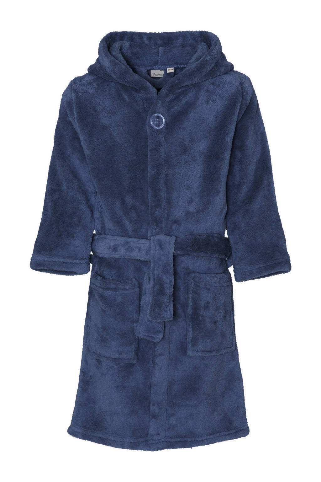 Playshoes fleece badjas donkerblauw