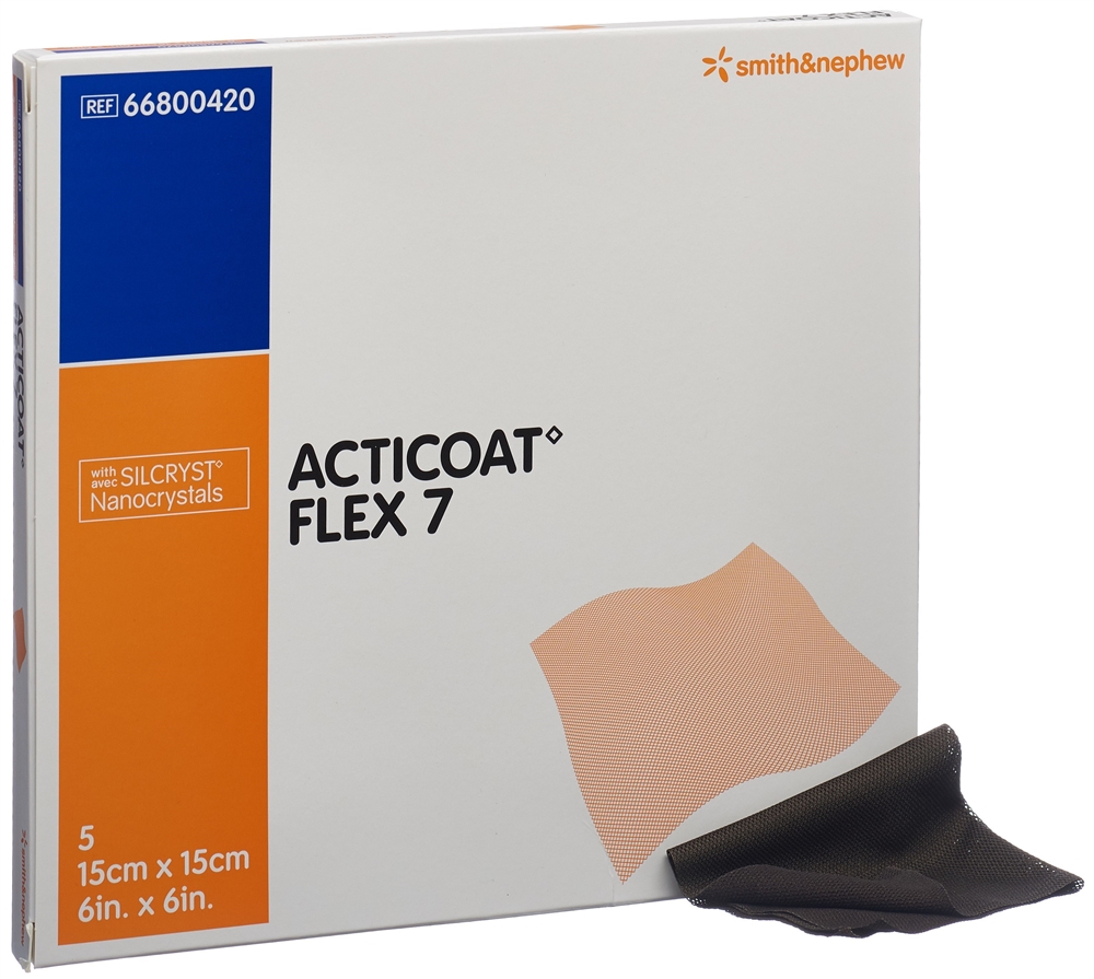 ACTICOAT Wundverband<br>5 Stück, 15x15cm