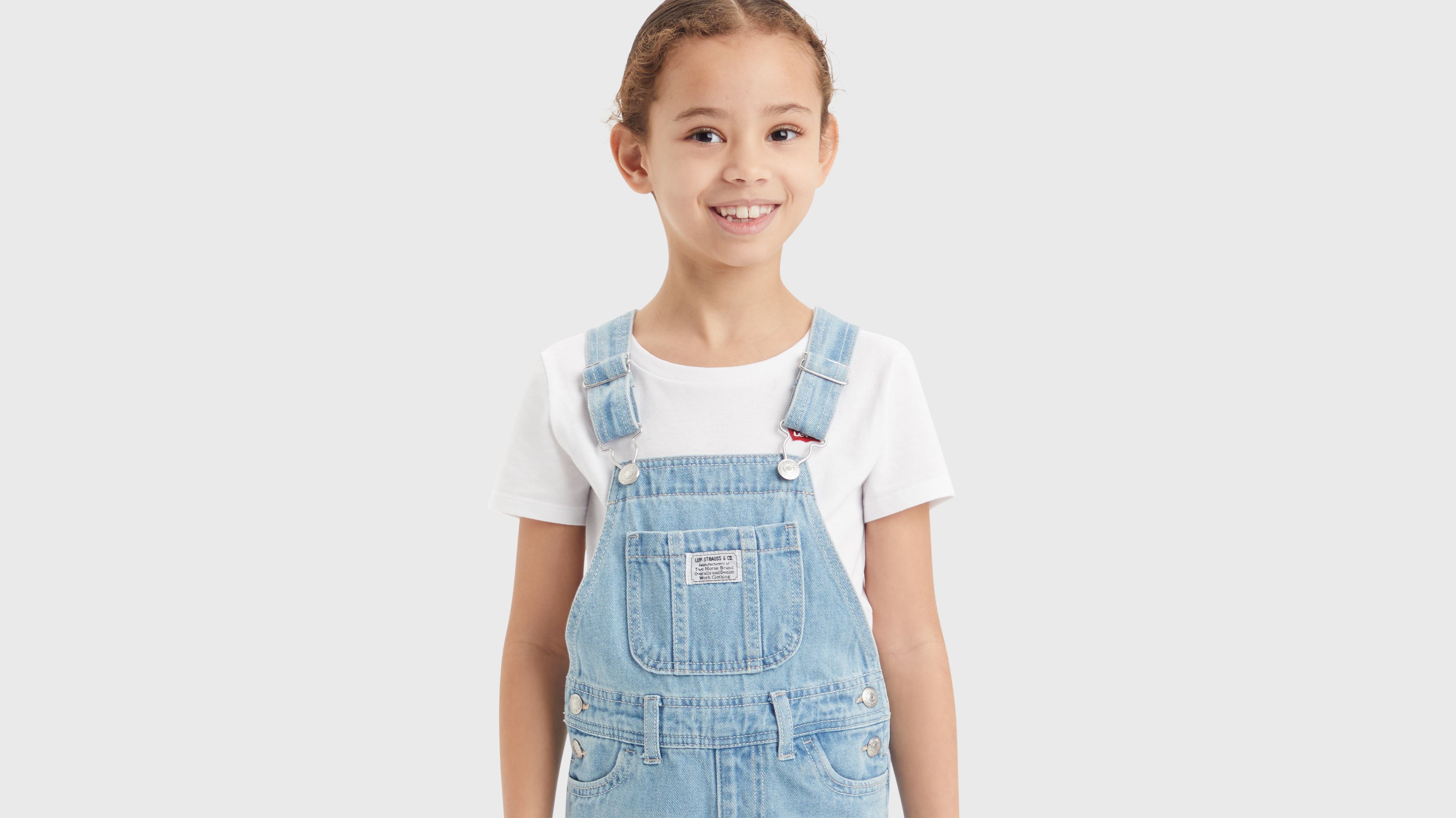 Enfant salopette short classique - Clear Skies - Bleu