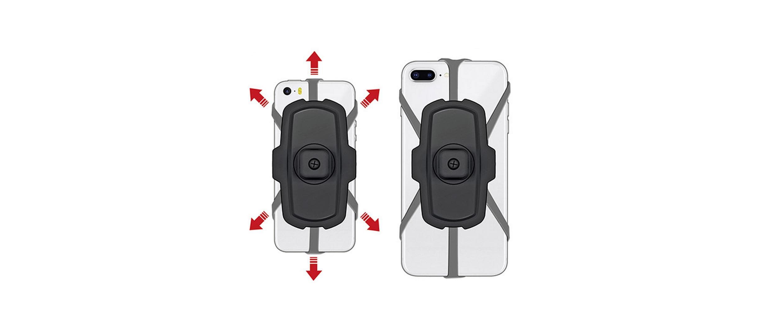Fahrradmobiltelefonhalter Phone Pad mit Halter CADDYSmartphonehalter