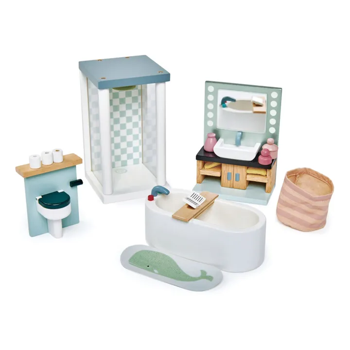 Tender Leaf Toys Salle de bain pour maison de poupées