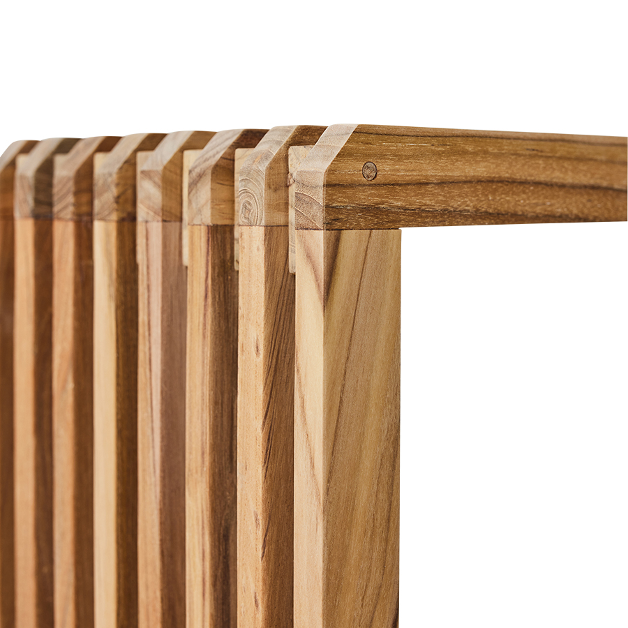 Eetkamerbank Slatted Bench Teak | XL