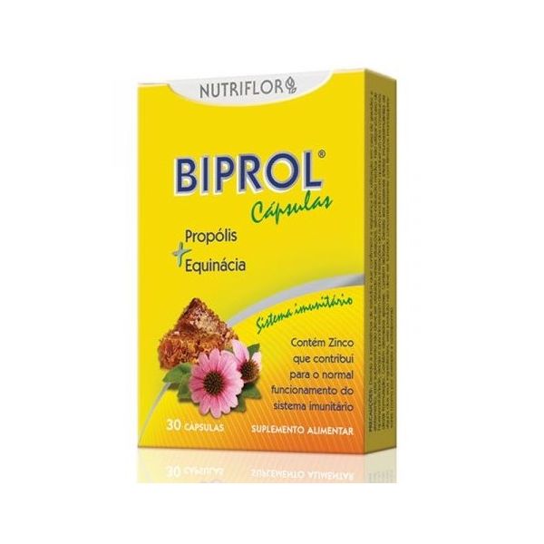Nutriflor Bioprol Propólis   Equinácia 30 Cápsulas