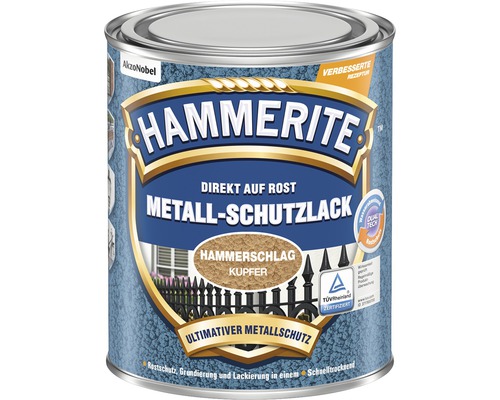 HAMMERITE Hammered Finish Verf Effectverf Koper 750 ml
