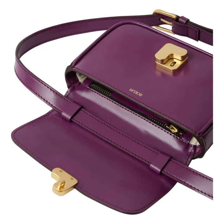 Soeur Sac Bell Cuir | Pourpre