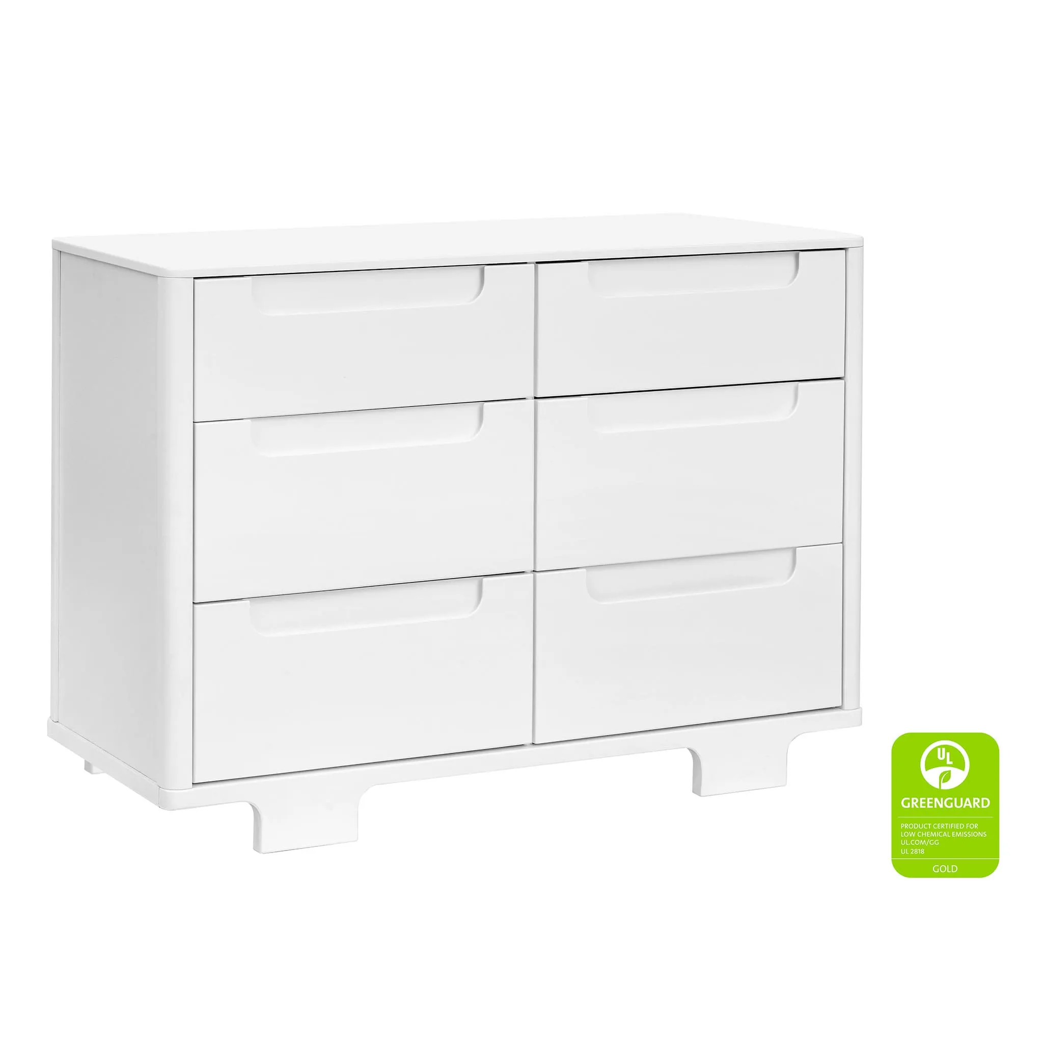 Babyletto Bureau 6 Tiroirs Yuzu - Blanc