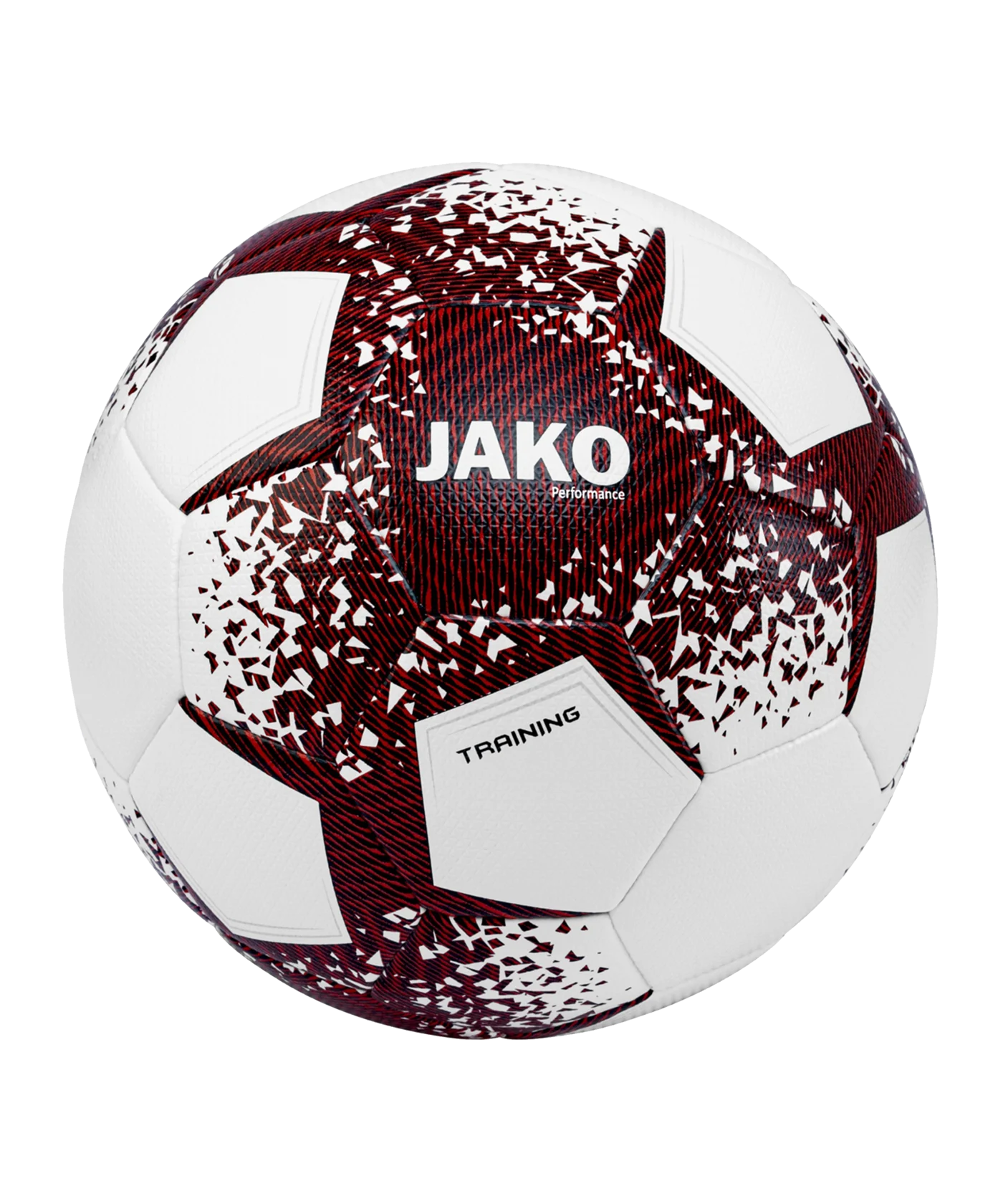 JAKO Performance Trainingsball Weiss Rot F700
