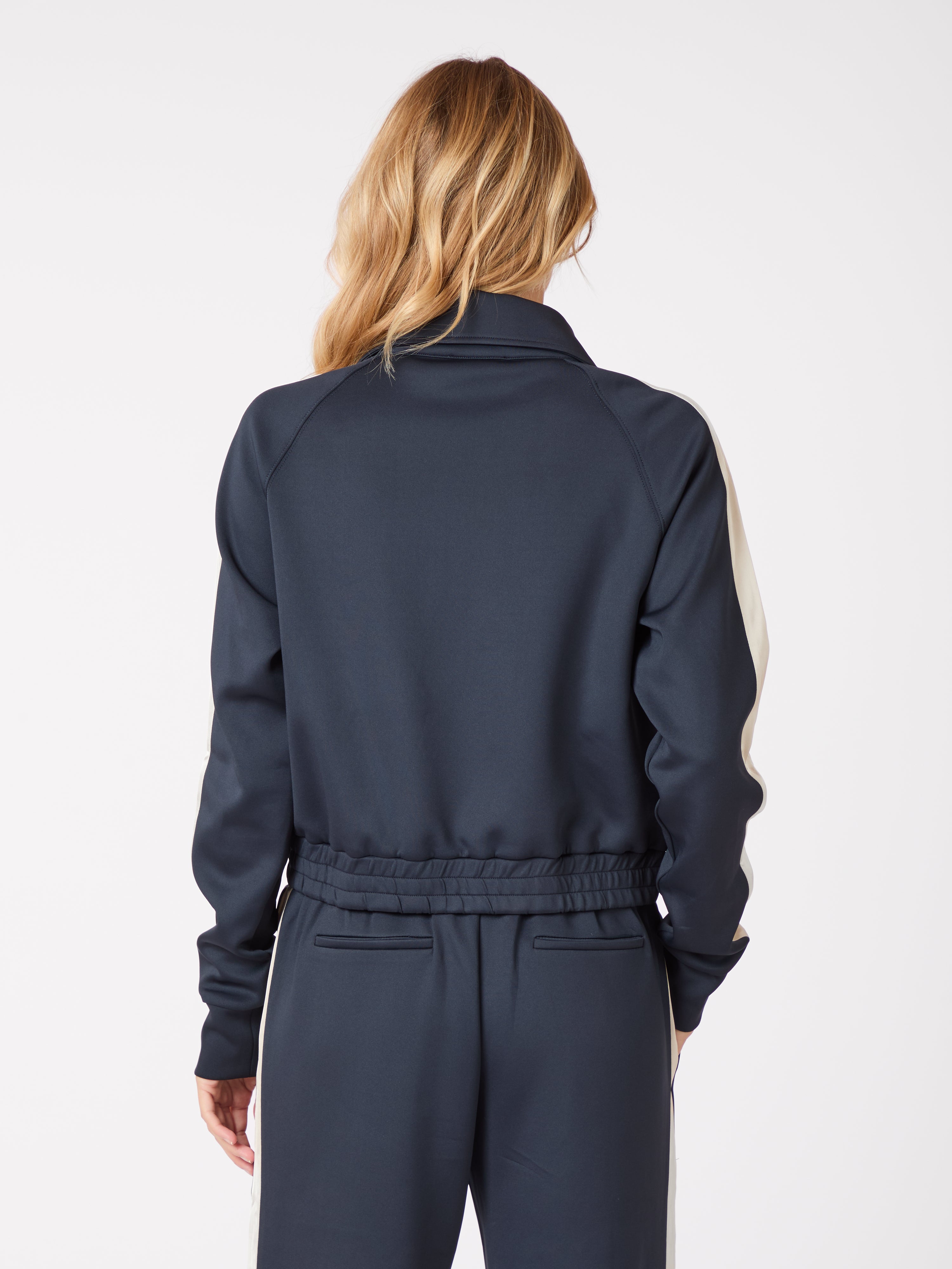 Neo Noir  Vera Track Suit bluse - Navy