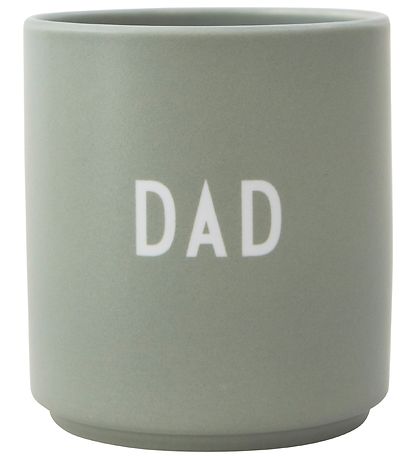 Design Letters Kop - Favourite Cups - Love Dad - Støvet  Grøn