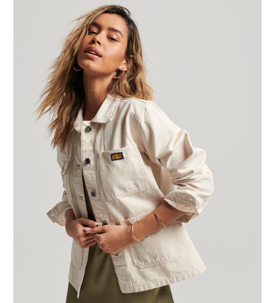 Jaqueta Superdry Vintage Chore bege