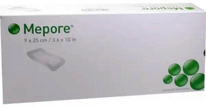 MEPORE Wundverband steril 25cmx9cm Wundkissen 20cmx5cm, 30 Stück