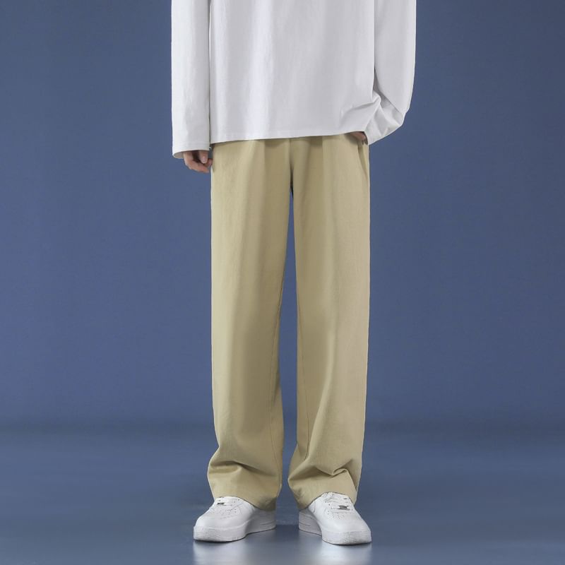 Blueforce - Hoge taille rechte broek